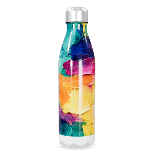 Garrafa Inox - Pintura Colorida