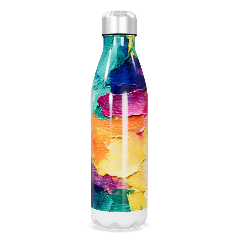 Garrafa Inox - Pintura Colorida