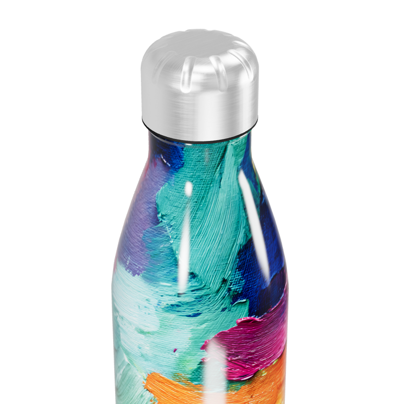 Garrafa Inox - Pintura Colorida