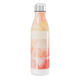Garrafa Inox - Estampa Geométrica Laranja