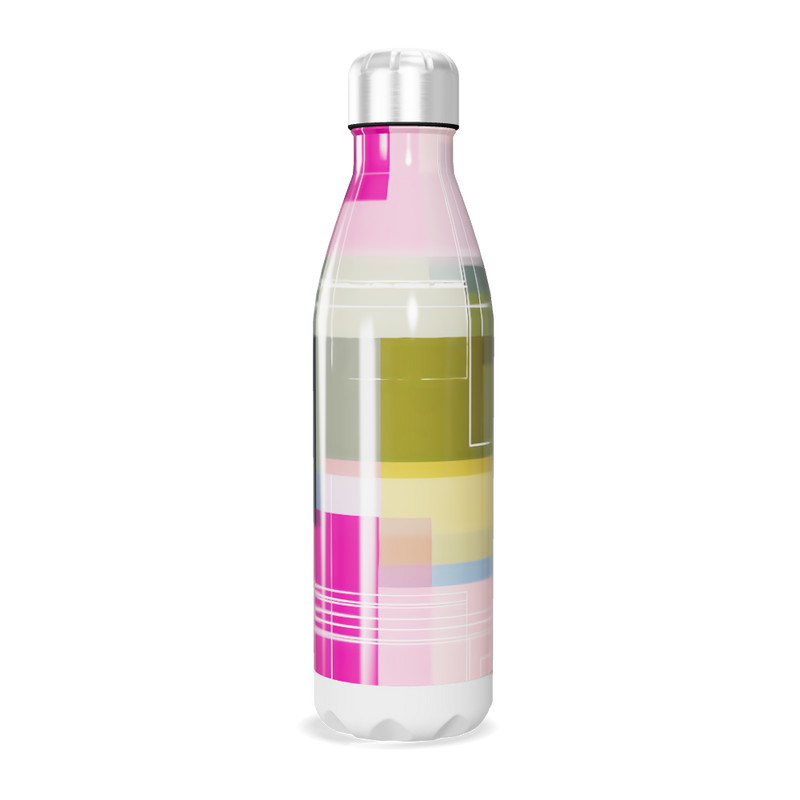 Garrafa Inox - Estampada Colorida