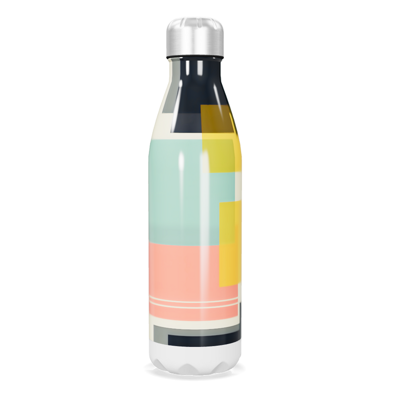 Garrafa Inox Estampada Multicolorida