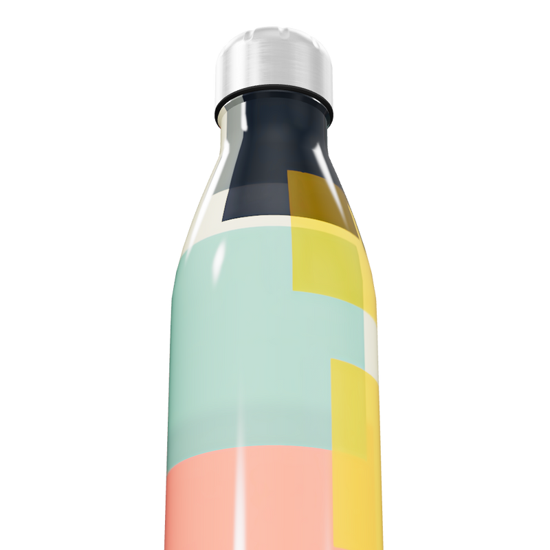 Garrafa Inox Estampada Multicolorida