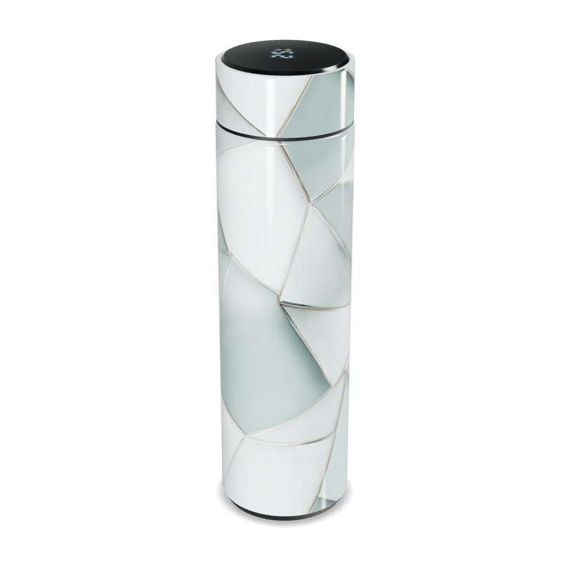 Garrafa Térmica Touch - Branca com Design Moderno