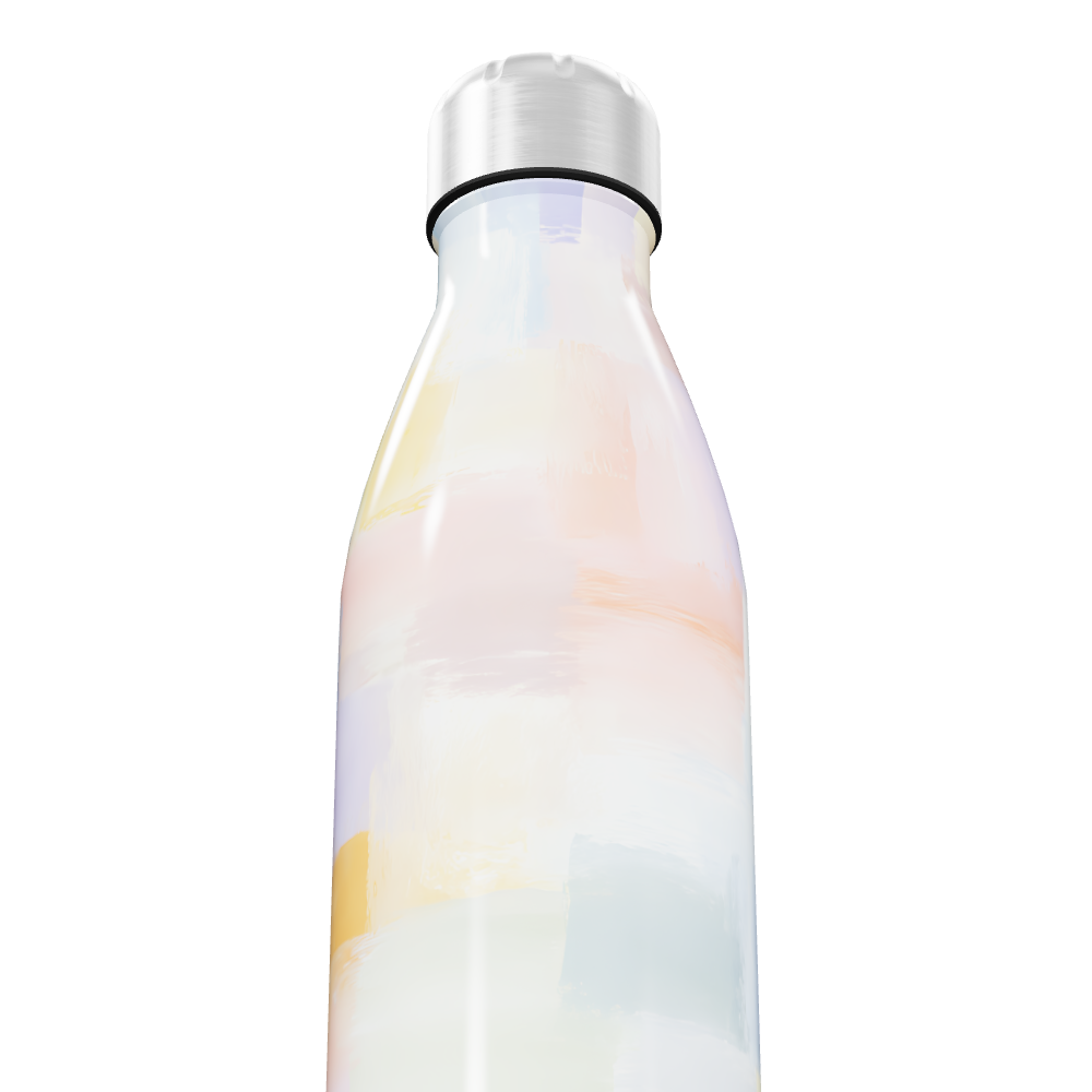 Garrafa Inox - Com cores pastel