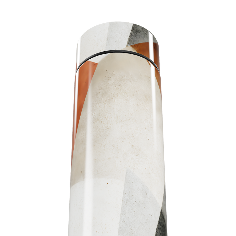 Garrafa Térmica Touch - Design Geométrico Colorido