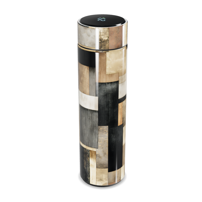 Garrafa Térmica Touch - Estampa Geométrica