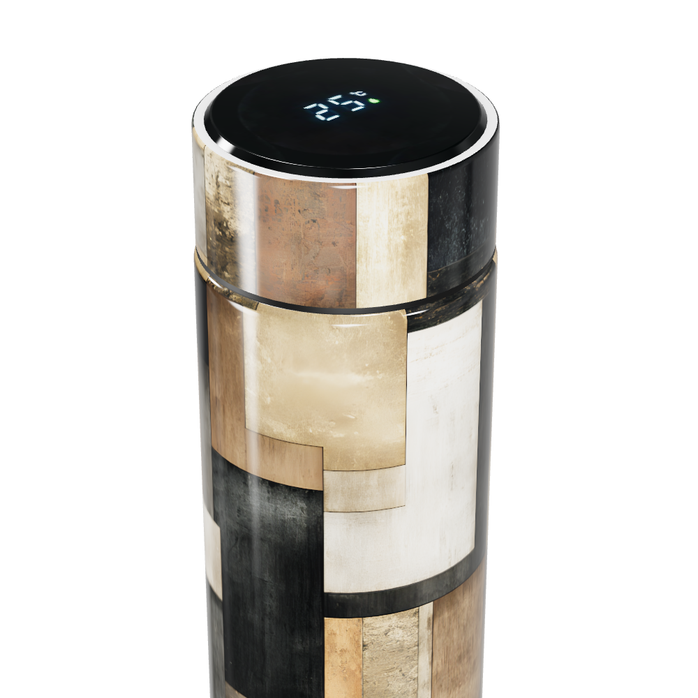 Garrafa Térmica Touch - Estampa Geométrica