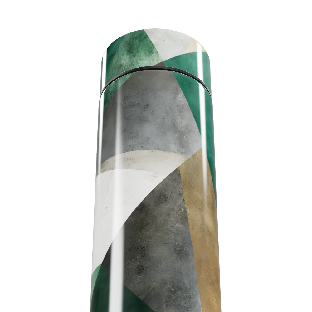 Garrafa Térmica Touch - Estampa Geométrica