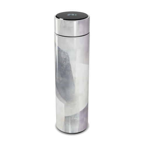 Garrafa Térmica Touch - Cinza Marmorizada Inox