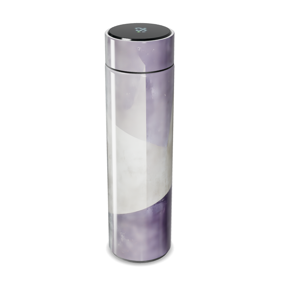 Garrafa Térmica Touch - Cinza Marmorizada Inox