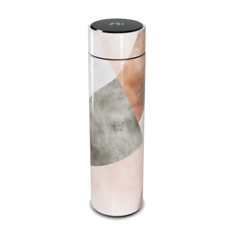 Garrafa Térmica Touch - Estampa Geométrica Moderna