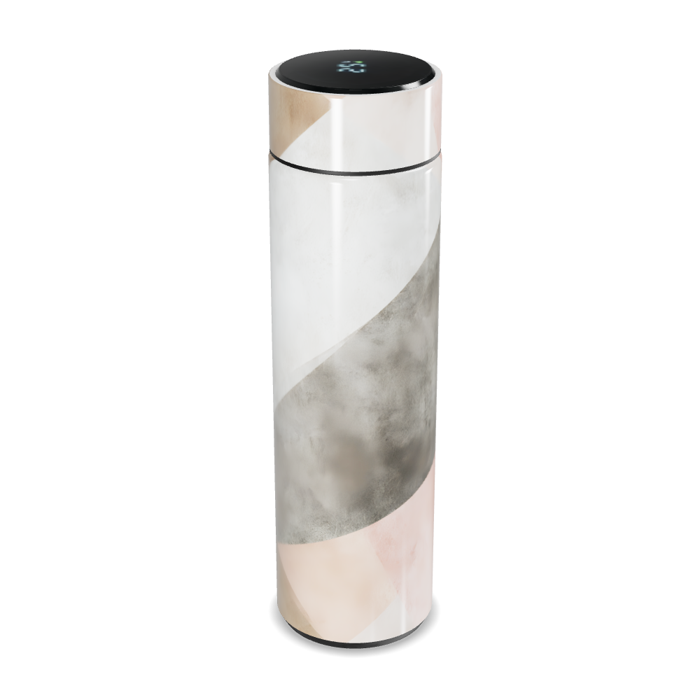 Garrafa Térmica Touch - Estampa Geométrica Moderna