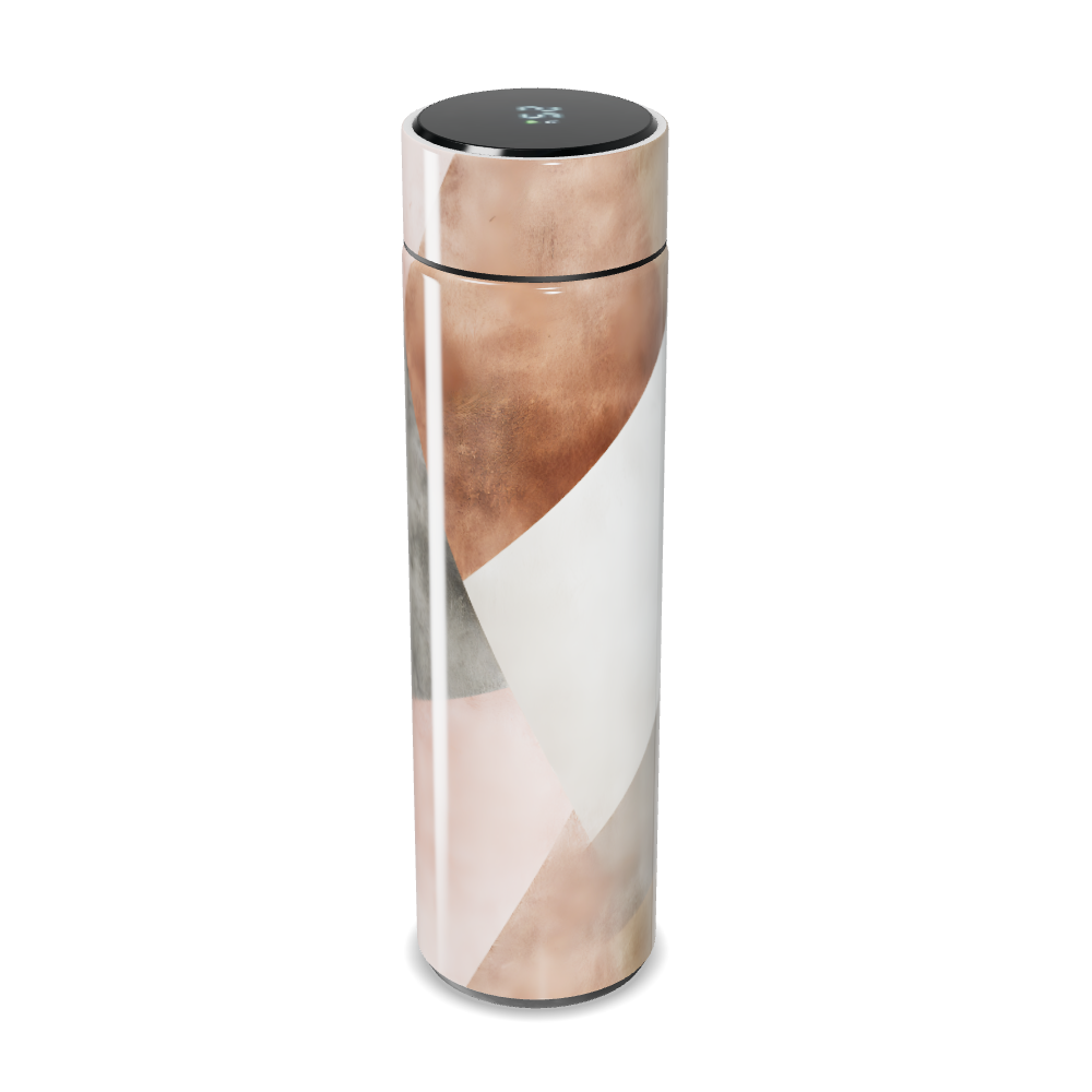 Garrafa Térmica Touch - Estampa Geométrica Moderna