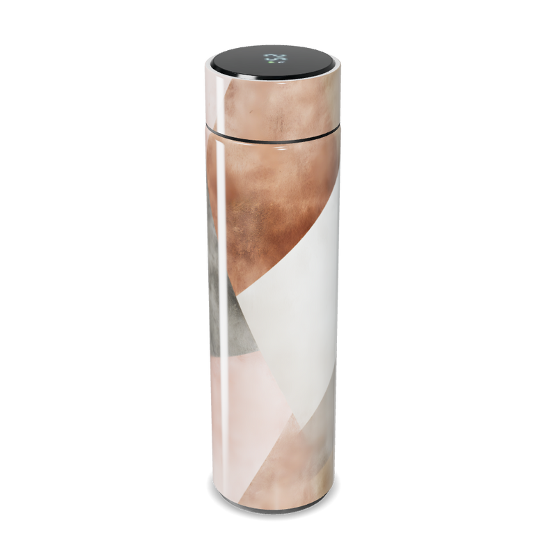 Garrafa Térmica Touch - Estampa Geométrica Moderna