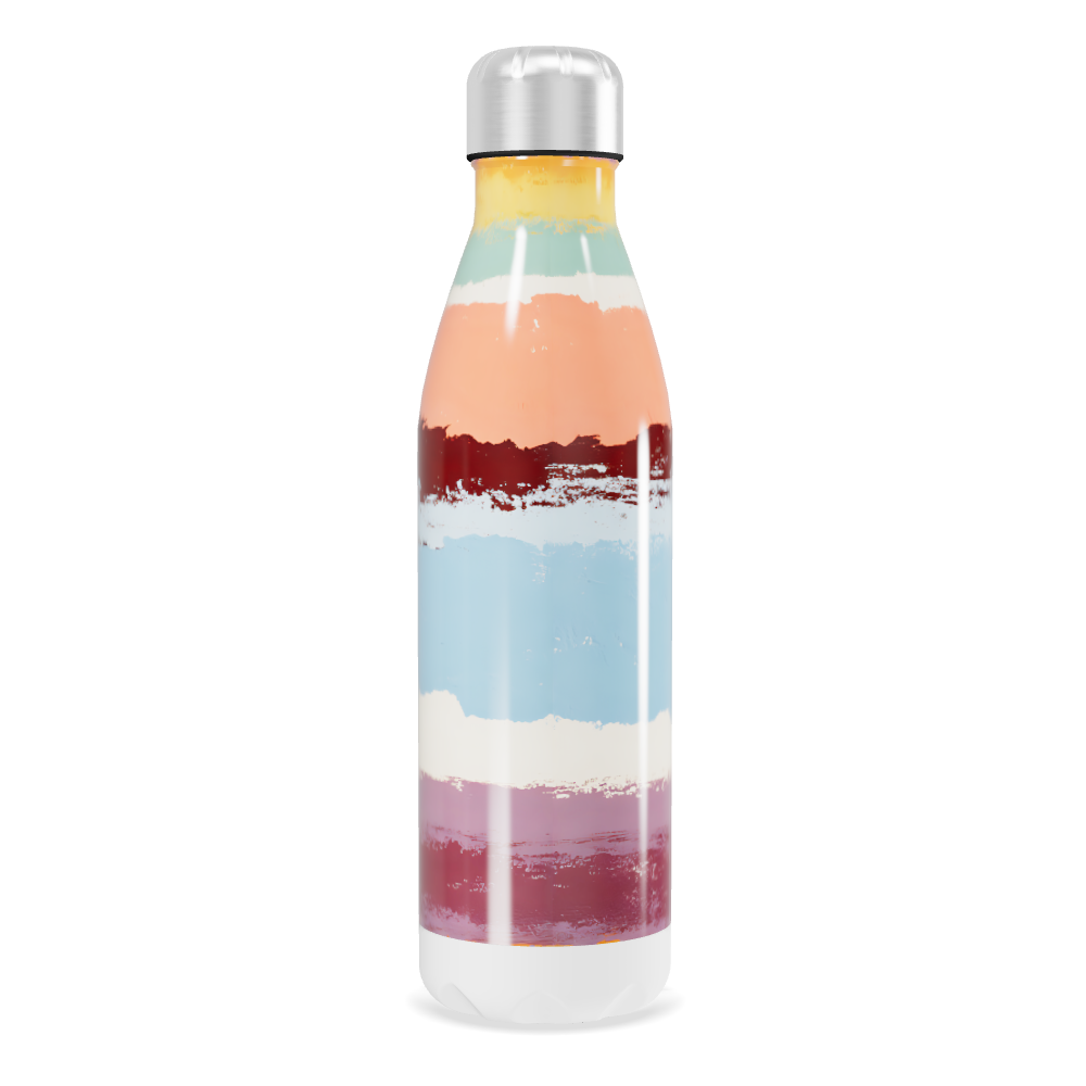 Garrafa Inox Listrada Colorida 500ml