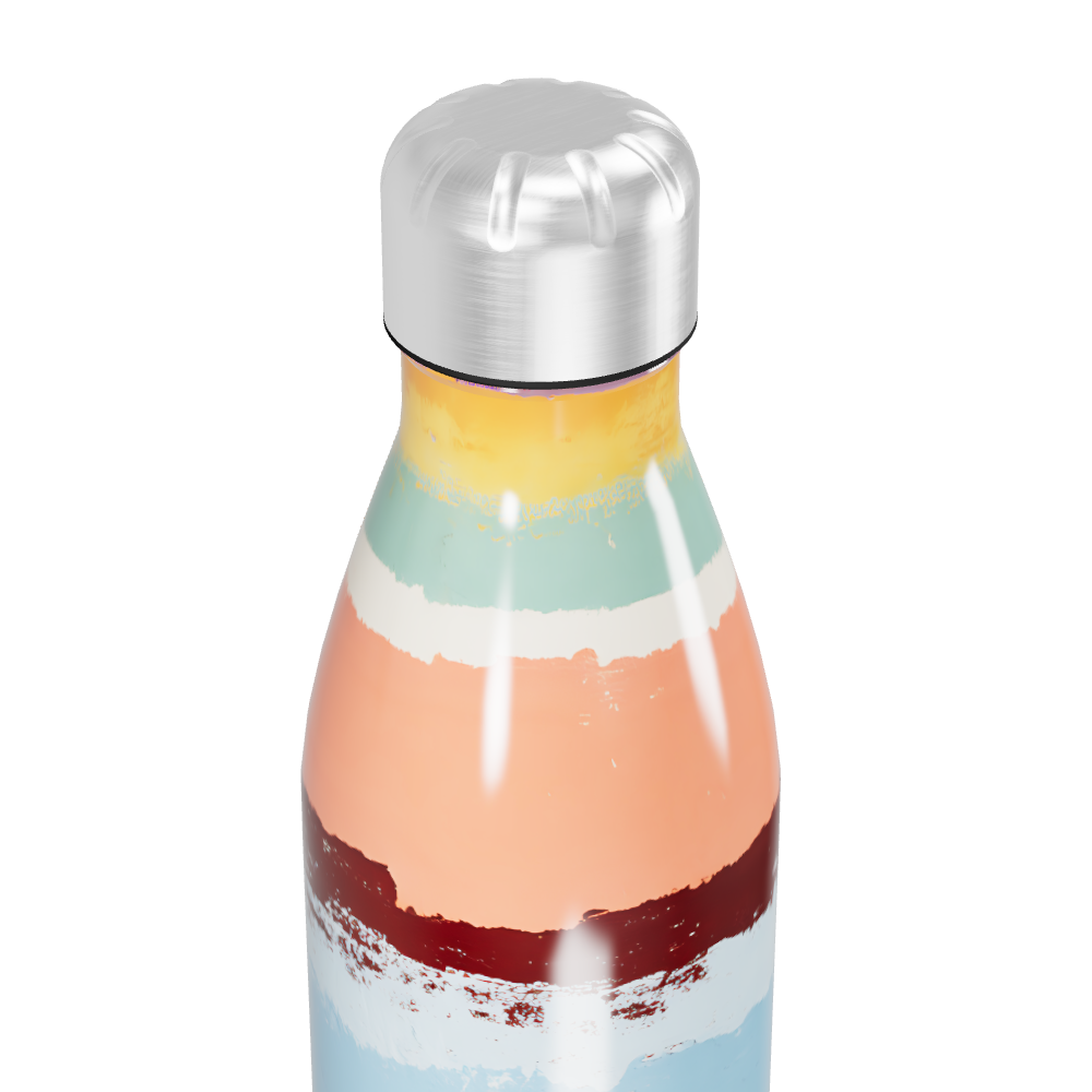 Garrafa Inox Listrada Colorida 500ml