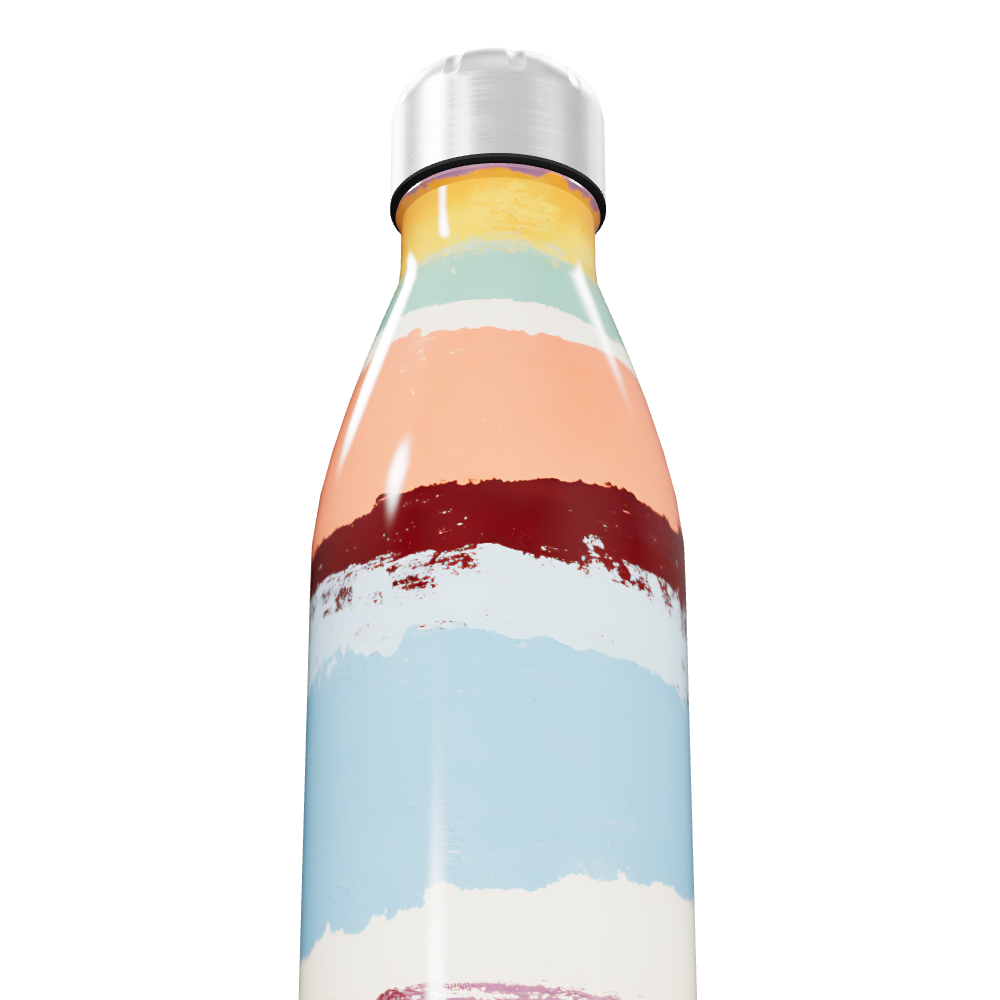 Garrafa Inox Listrada Colorida 500ml