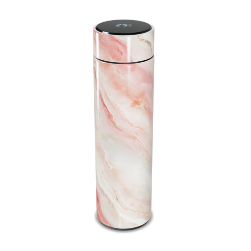 Garrafa Térmica Touch - Marmorizada Rosa