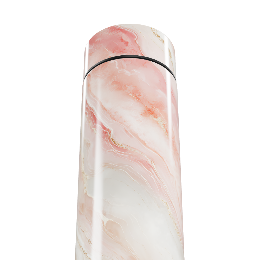 Garrafa Térmica Touch - Marmorizada Rosa