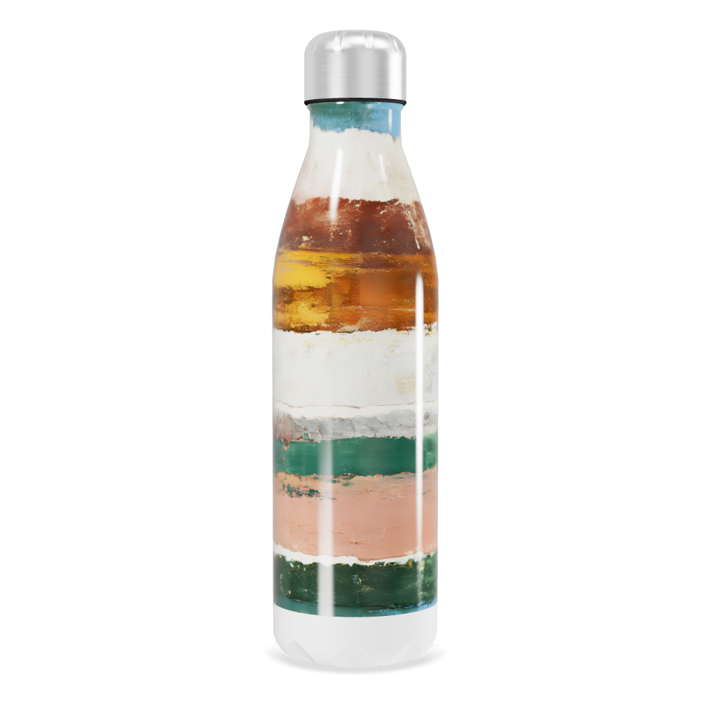 Garrafa Inox Colorida - Multicolor Listrada