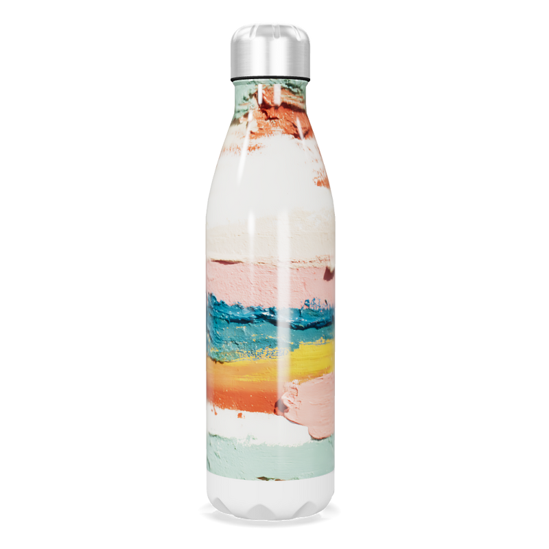 Garrafa Inox - Estampa Colorida Artística
