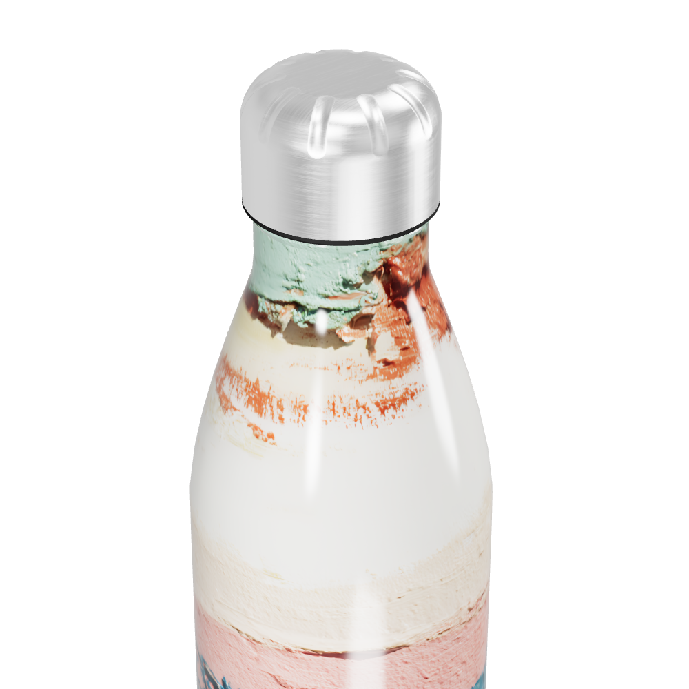 Garrafa Inox - Estampa Colorida Artística