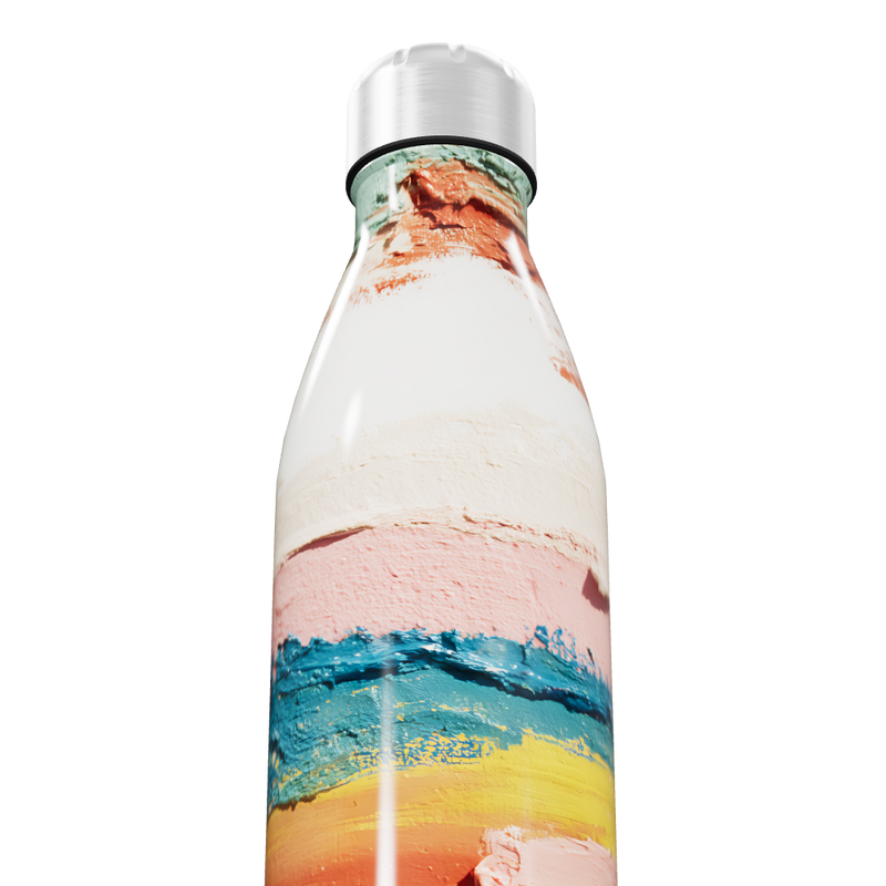 Garrafa Inox - Estampa Colorida Artística