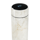 Garrafa Térmica Touch - Mármore Digital Branco
