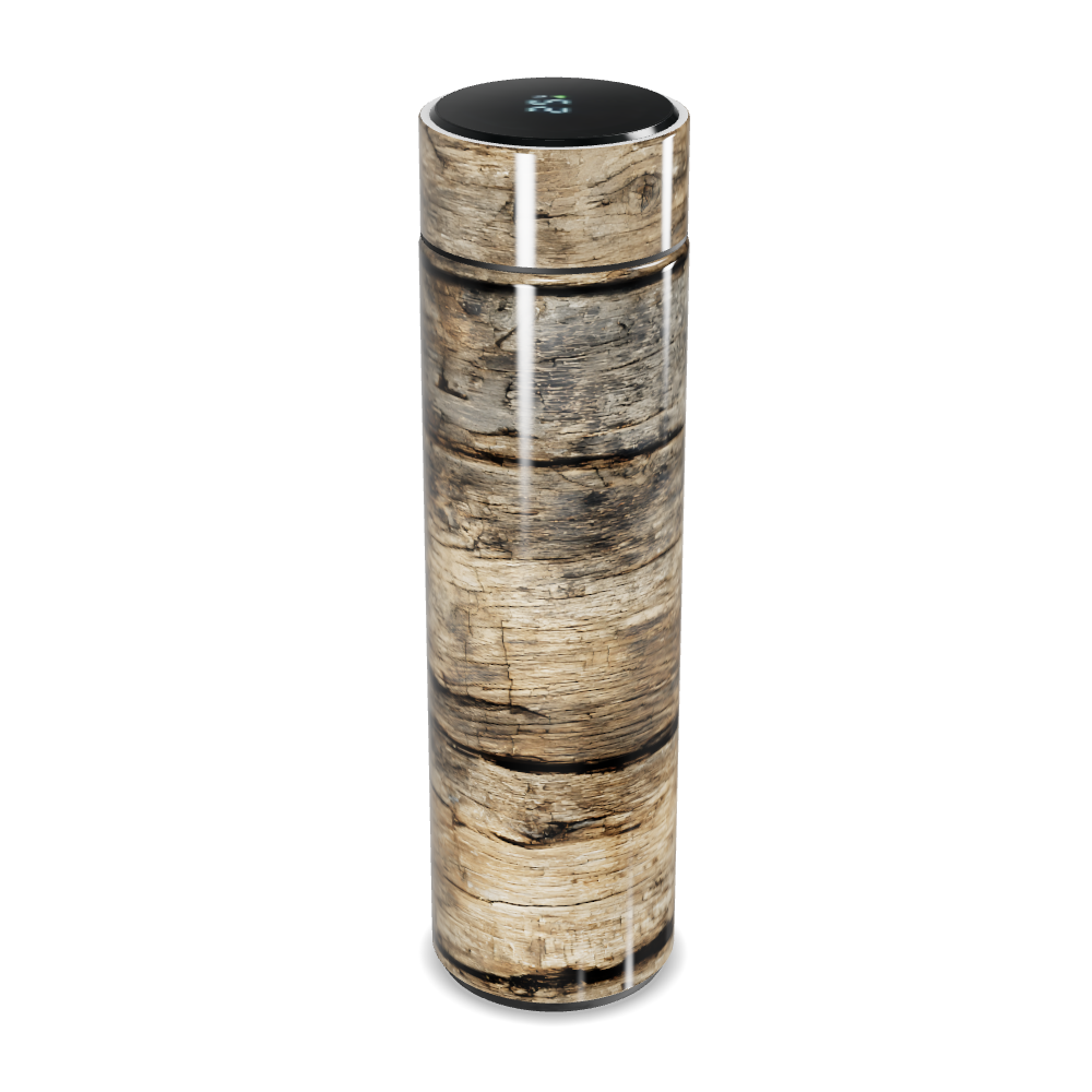 Garrafa Térmica Touch Estampa Madeira