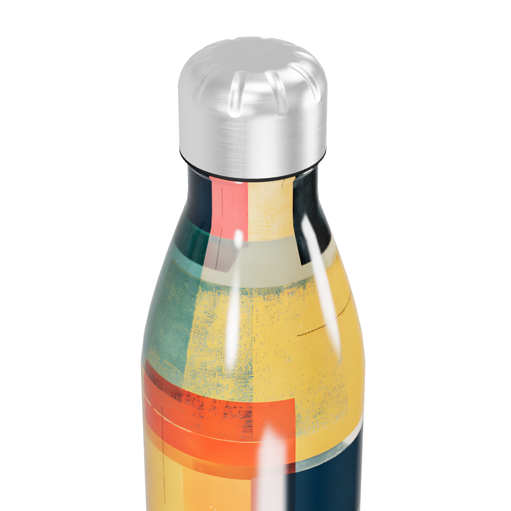 Garrafa Inox Estampada Multicor 500ml