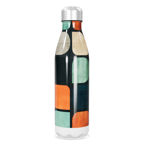 Garrafa Inox - Estampada Multicolorida