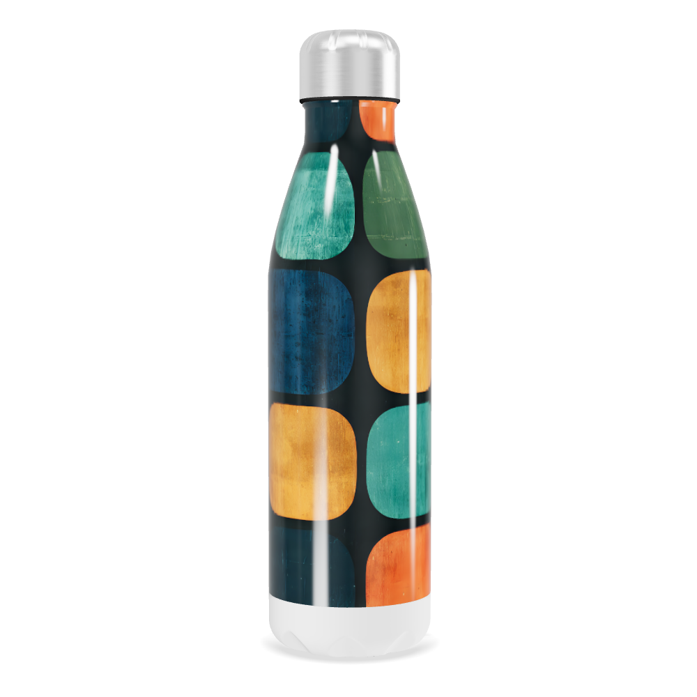 Garrafa Inox - Estampada Multicolorida