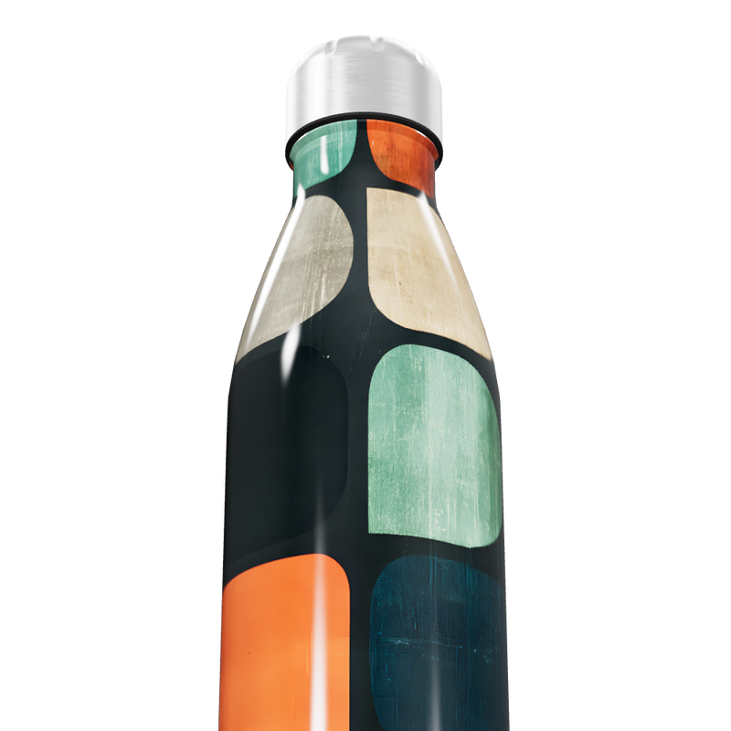 Garrafa Inox - Estampada Multicolorida