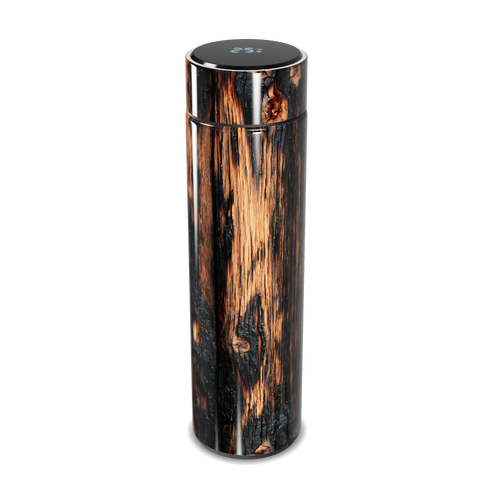 Garrafa Térmica Touch - Estampa Madeira Digital