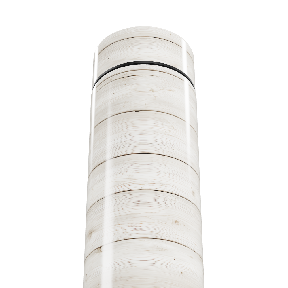 Garrafa Térmica Touch - Madeira com Display LED