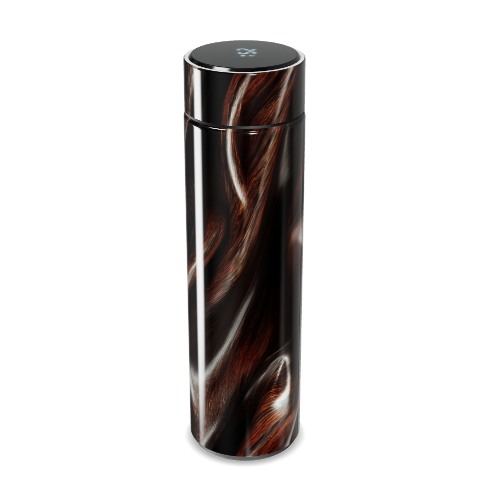 Garrafa Térmica Touch - Design Mármore Preto