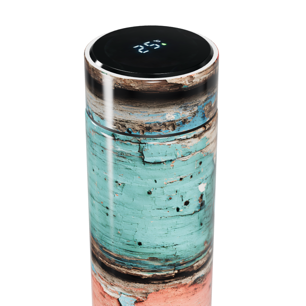 Garrafa Térmica Touch - Padrão Colorido