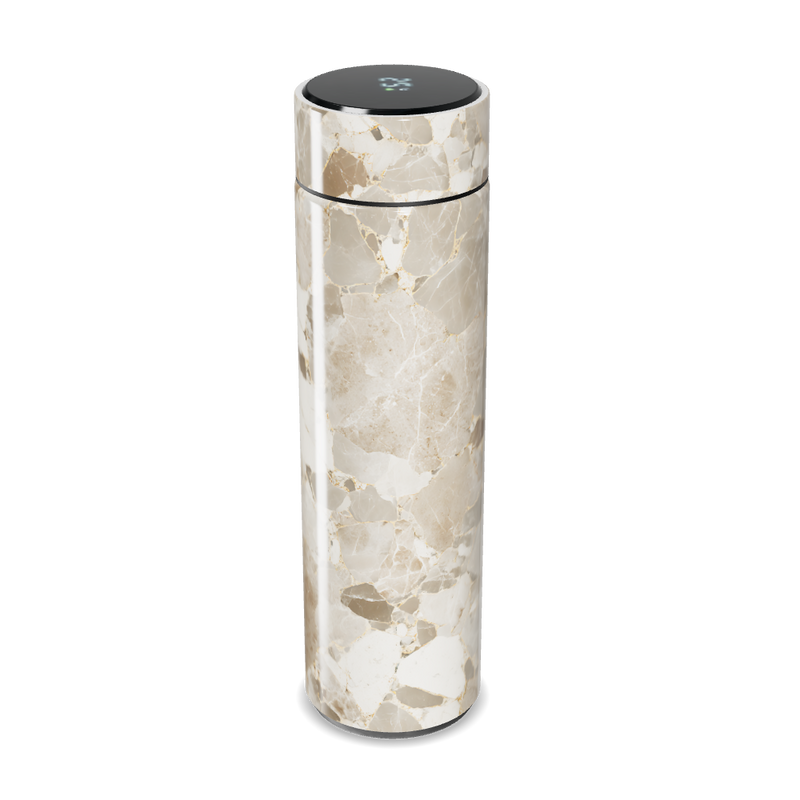Garrafa Térmica Touch - Mármore Bege Digital