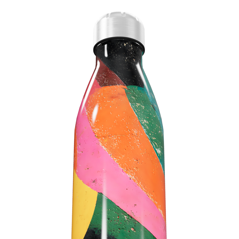 Garrafa Inox - Estampada Colorida 500ml