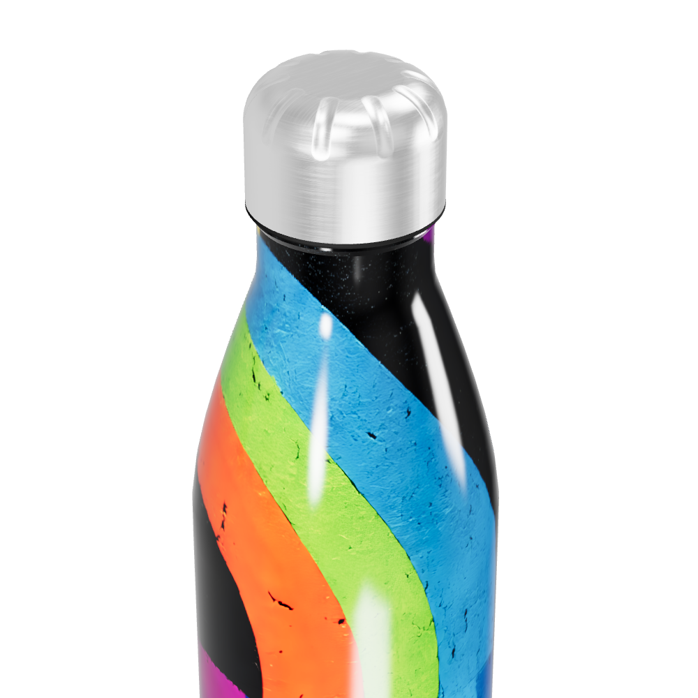 Garrafa Inox - Estampa Colorida