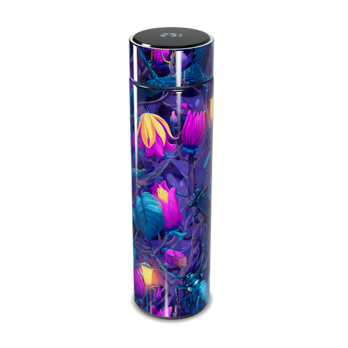 Garrafa Térmica Touch Floral Colorida