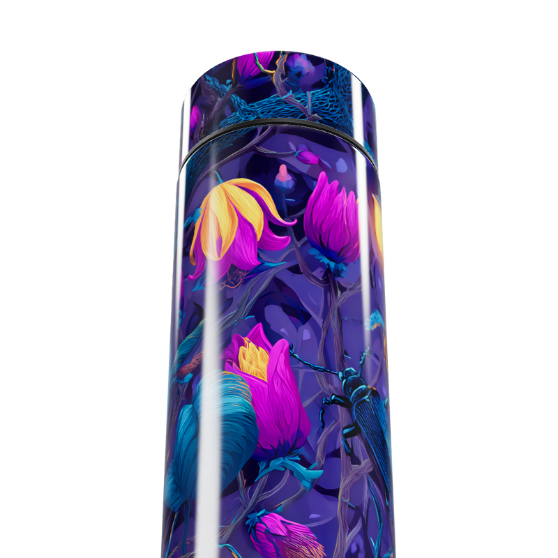 Garrafa Térmica Touch Floral Colorida