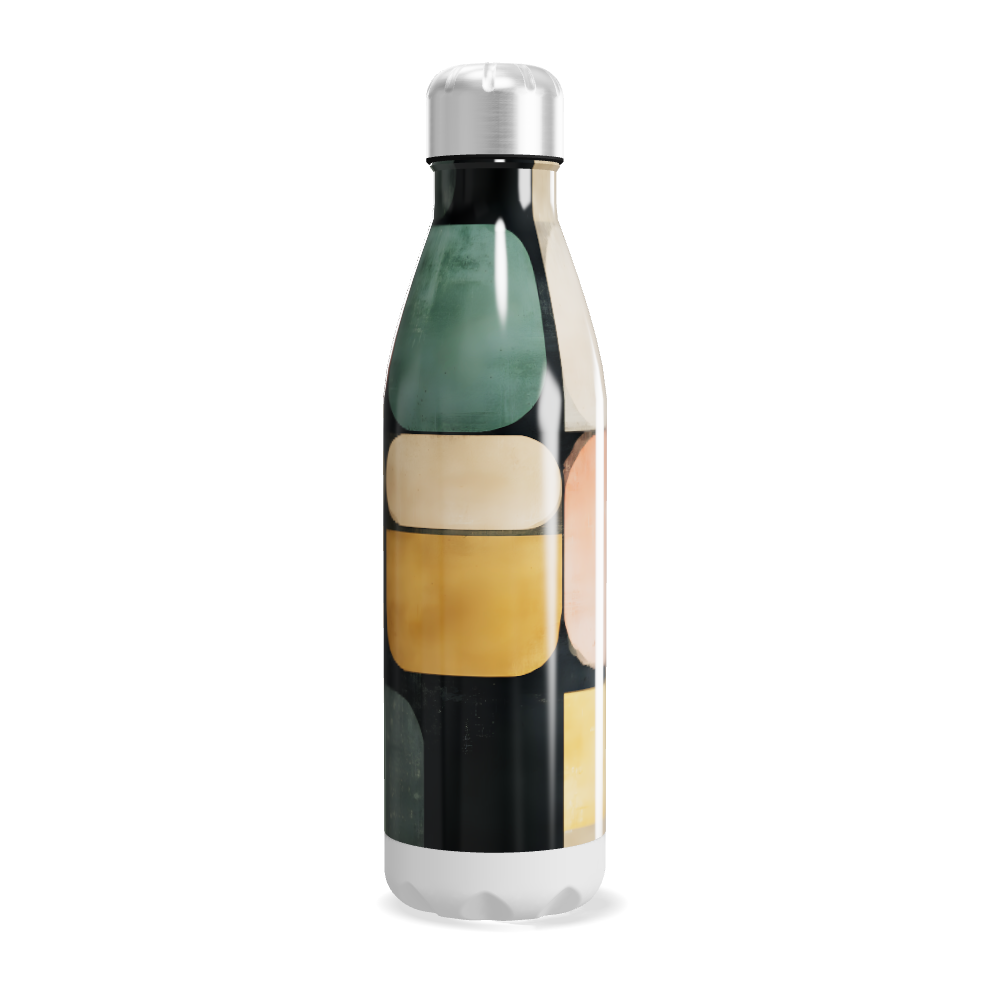 Garrafa Inox - Estampada Multicolorida