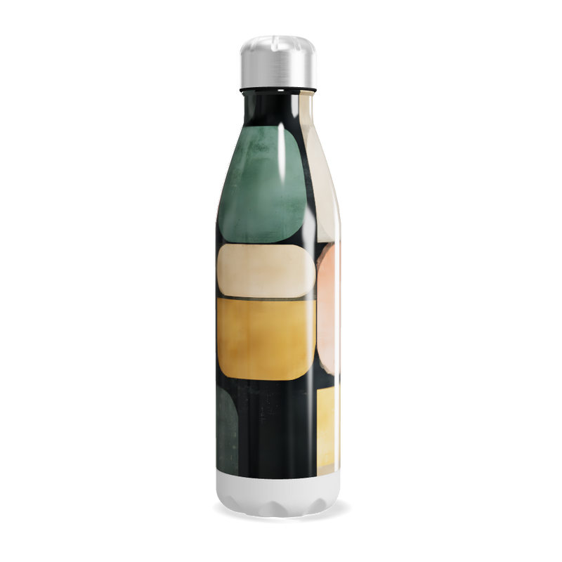 Garrafa Inox - Estampada Multicolorida