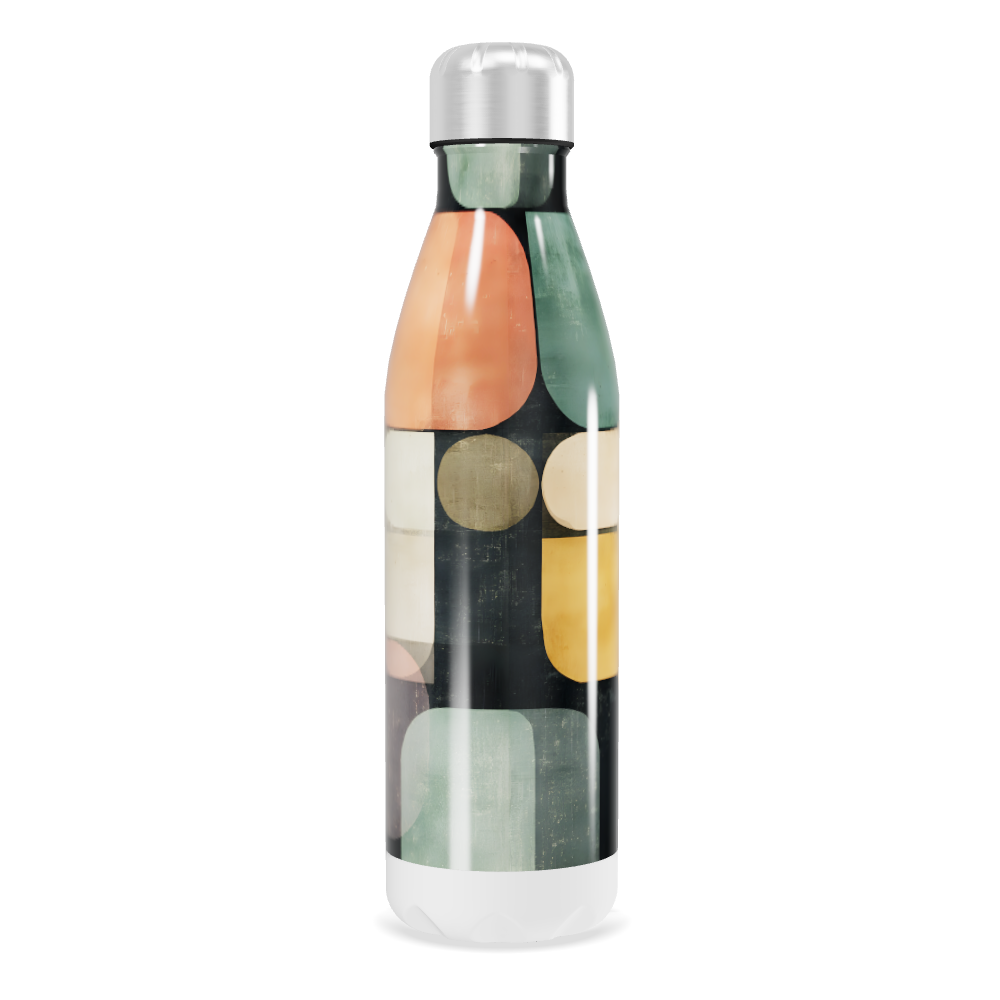 Garrafa Inox - Estampada Multicolorida
