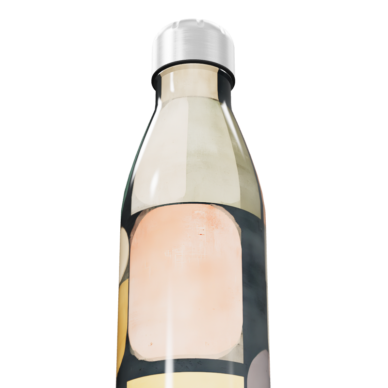 Garrafa Inox - Estampada Multicolorida