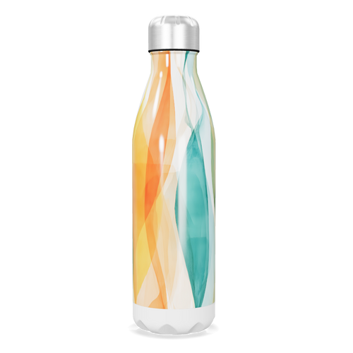 Garrafa Inox - Estampa Colorida