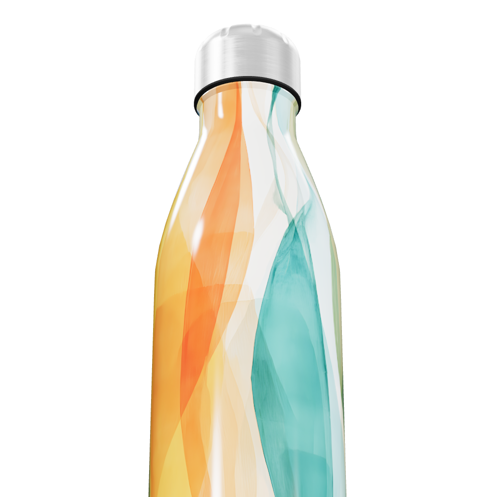 Garrafa Inox - Estampa Colorida