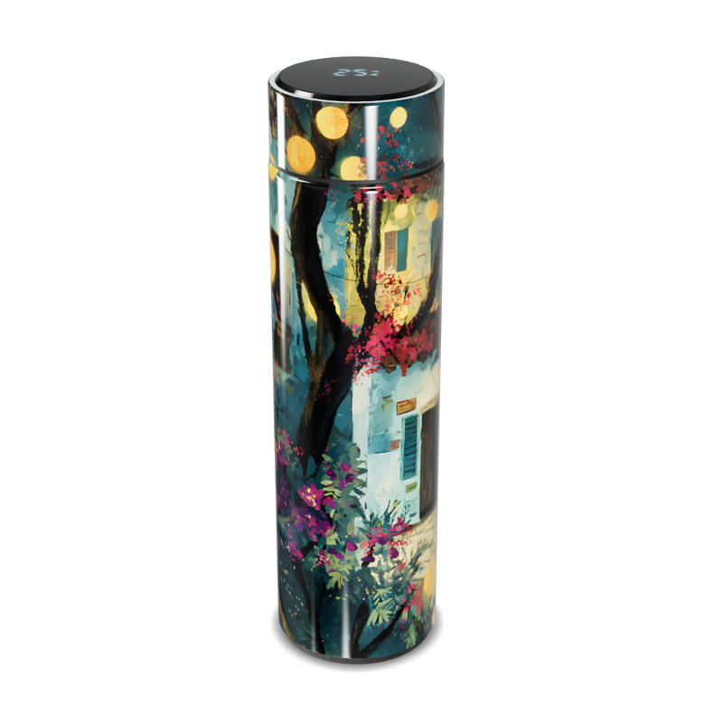 Garrafa Térmica Touch - Estampa Artística Colorida